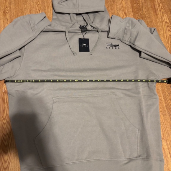 NWT Sitka Gear Icon Classic Hooded Sweatshirt Field Gray XXL - Picture 5 of 6